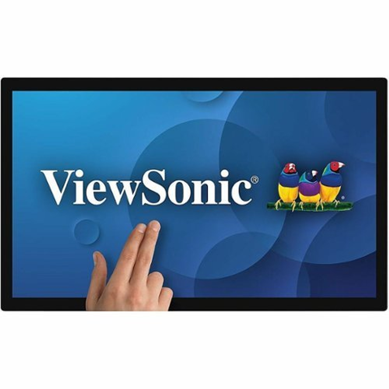 ViewSonic - TD3207 32" LCD FHD Touch Screen Monitor (HDMI, DisplayPort) - Black