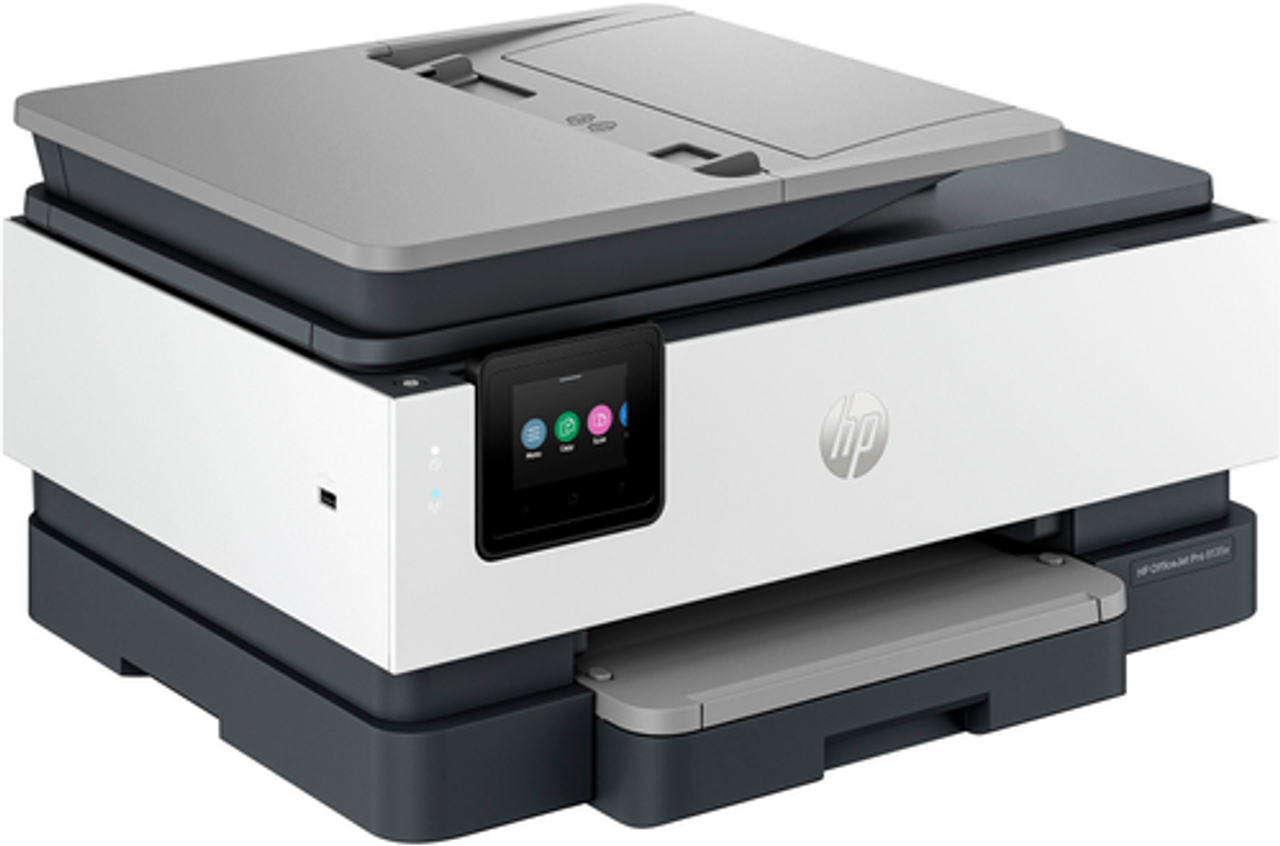 HP - OfficeJet Pro 8135e Wireless All-In-One Inkjet Printer with 3 months of Instant Ink Included with HP+ - White