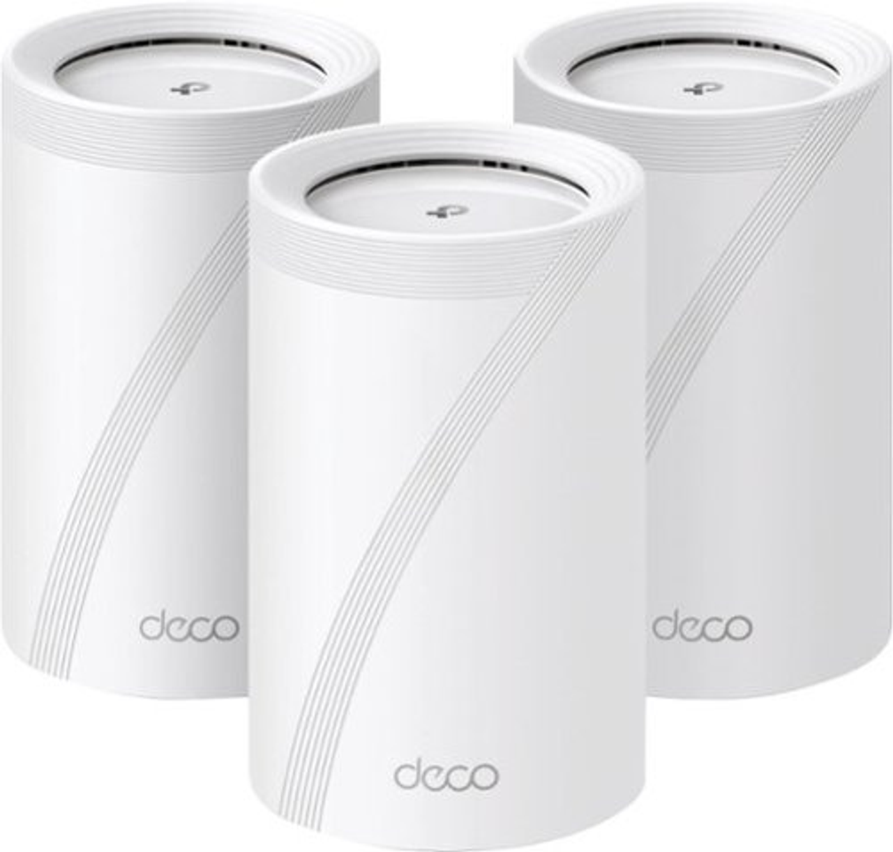 TP-Link - BE10000 Whole Home Mesh Wi-Fi 7 System (3-Pack) - White