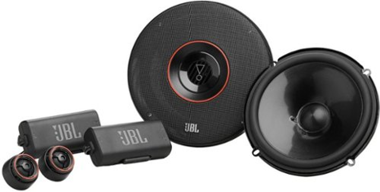 JBL - 6-1/2” Component Speakers - Black