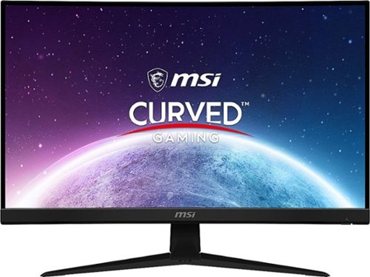 MSI - G27C4 E3 27" Rapid VA Curved FHD Gaming Monitor  (DisplayPort, HDMI,USB) - Black