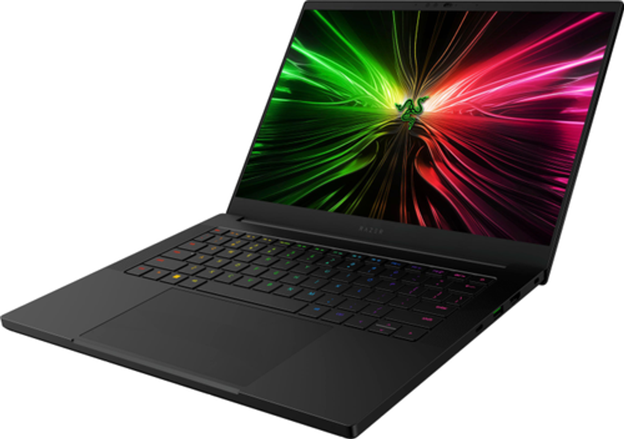 Razer - Blade 14 - 14" Gaming Laptop - QHD + 240 Hz - AMD Ryzen 9 8945HS - NVIDIA GeForce RTX 4070 - 32 GB RAM - 1 TB SSD - Black