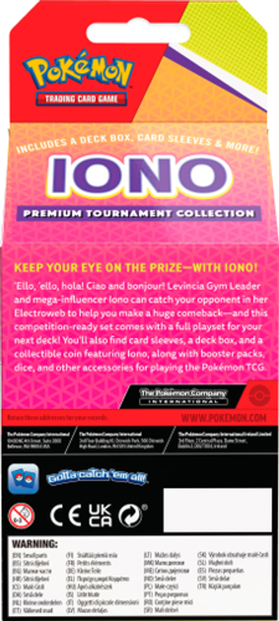 Pokémon TCG: Iono Premium Tournament Collection