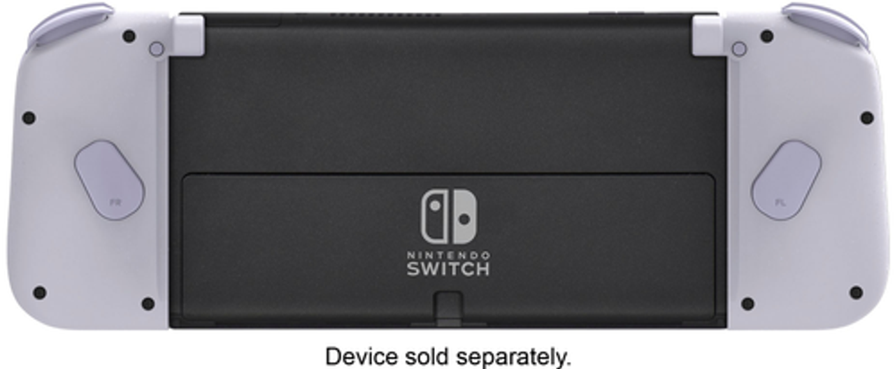 HORI Split Pad Compact Attachment Set (Lavender) - Officially Licensed By Nintendo - Lavendar
