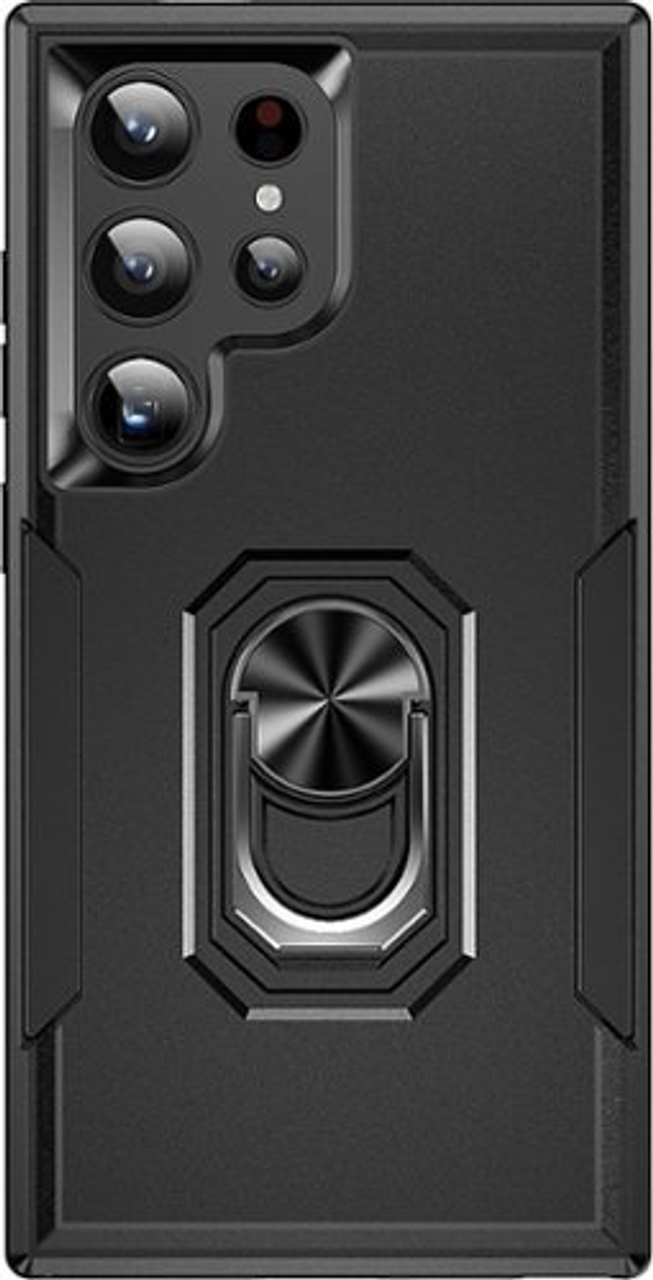 SaharaCase - ArmorPro Kickstand Case for Samsung Galaxy S24 Ultra - Scorpion Black