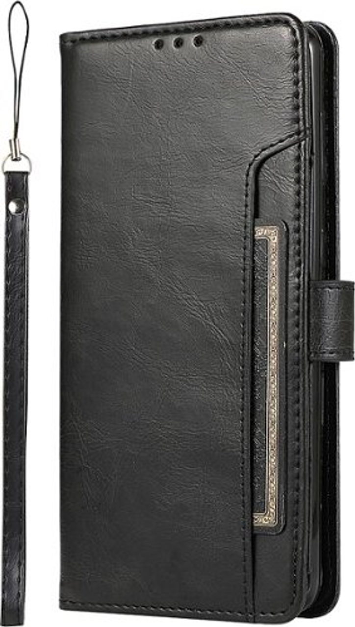 SaharaCase - Folio Wallet Case for Samsung Galaxy S24 - Black