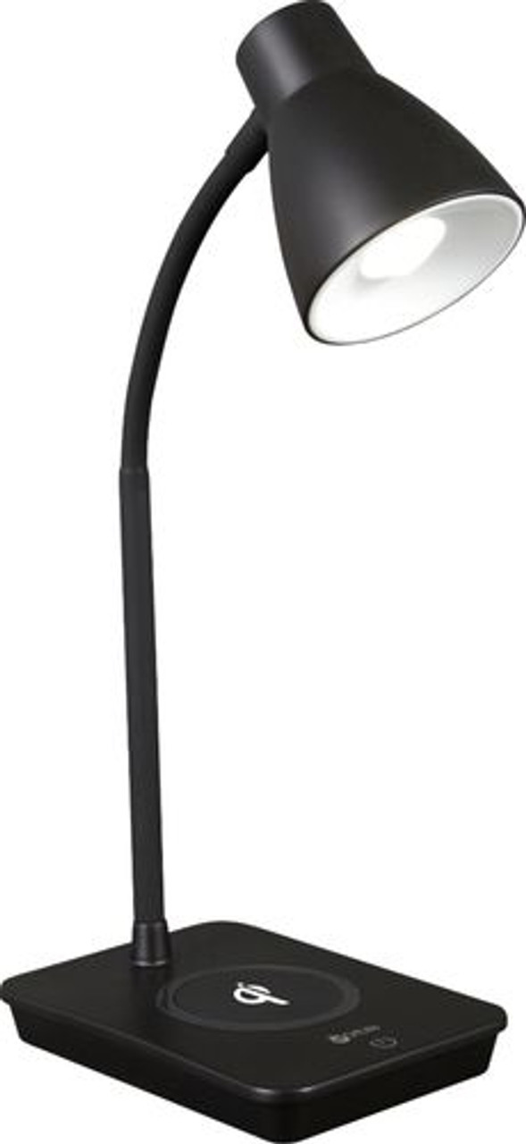 OttLite - Infuse LED Desk Lamp with Qi Charging