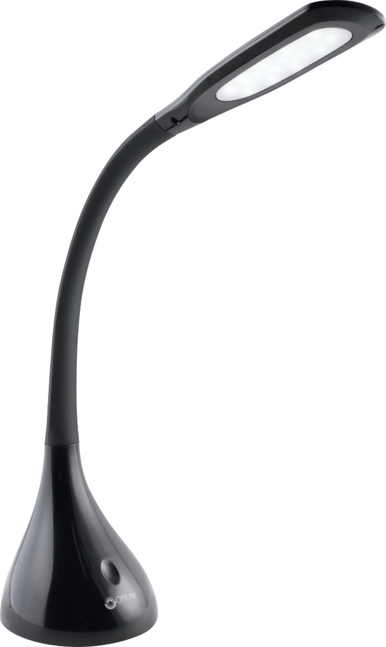 OttLite - Creative Curves LED Desk Lamp - Black