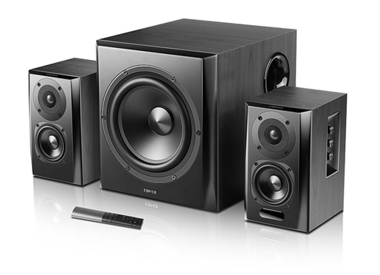 Edifier - S351DB 2.1 Bluetooth Multimedia Speaker System (3-Piece) - Black