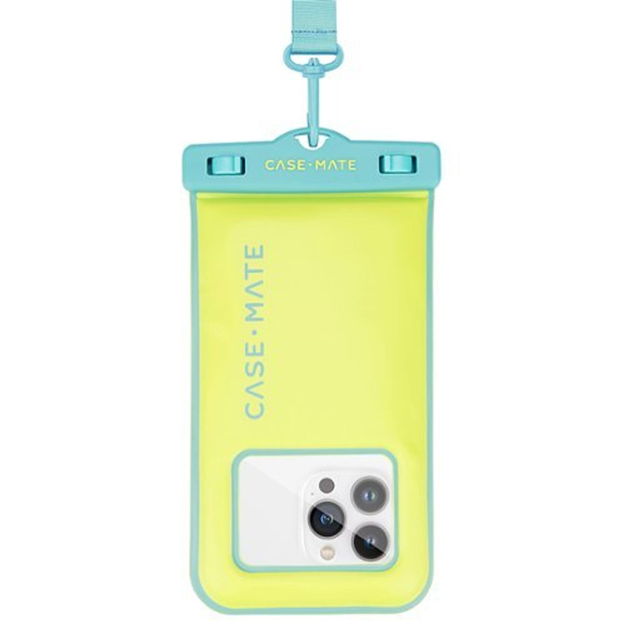 Case-Mate - Waterproof Floating Phone Pouch for Most Cell Phones - Citrus Splash