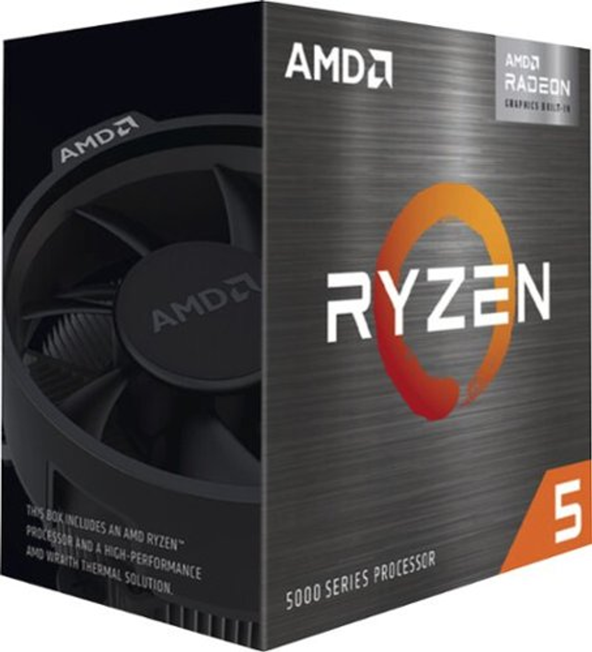 AMD - Ryzen 5 5600GT 6-core - 12-thread – 3.6 GHz (4.6 GHz Max Boost) Socket AM4 Unlocked Desktop Processor