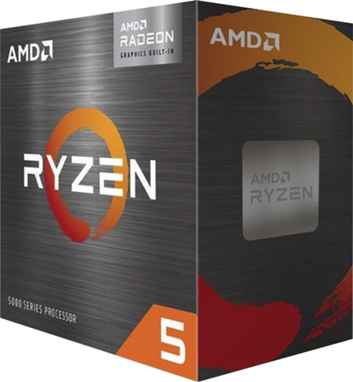 AMD - Ryzen 5 5500GT 6-core - 12-thread – 3.6 GHz (4.4 GHz Max Boost) Socket AM4 Unlocked Desktop Processor