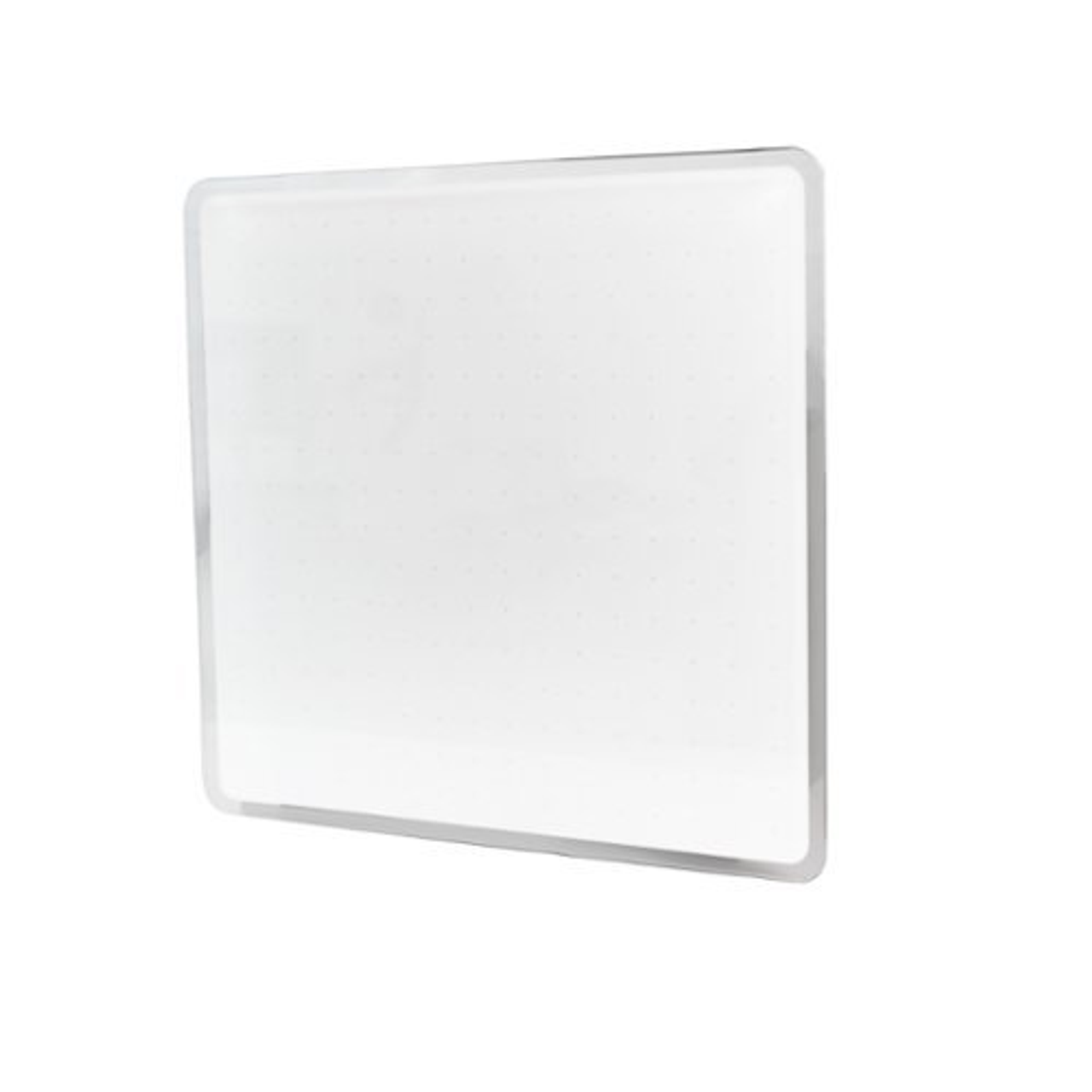 Floortex Glass Magnetic Grid Board 14" x 14" in White - White