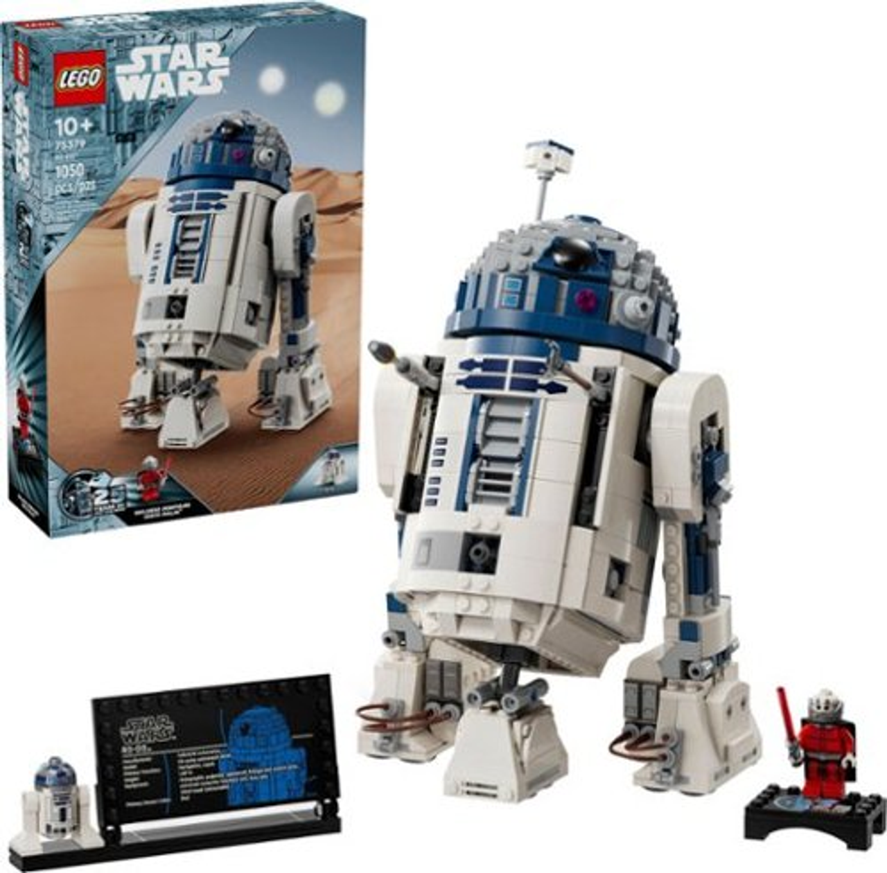 LEGO - LEGO Star Wars R2-D2 Buildable Toy Droid for Display and Play 75379