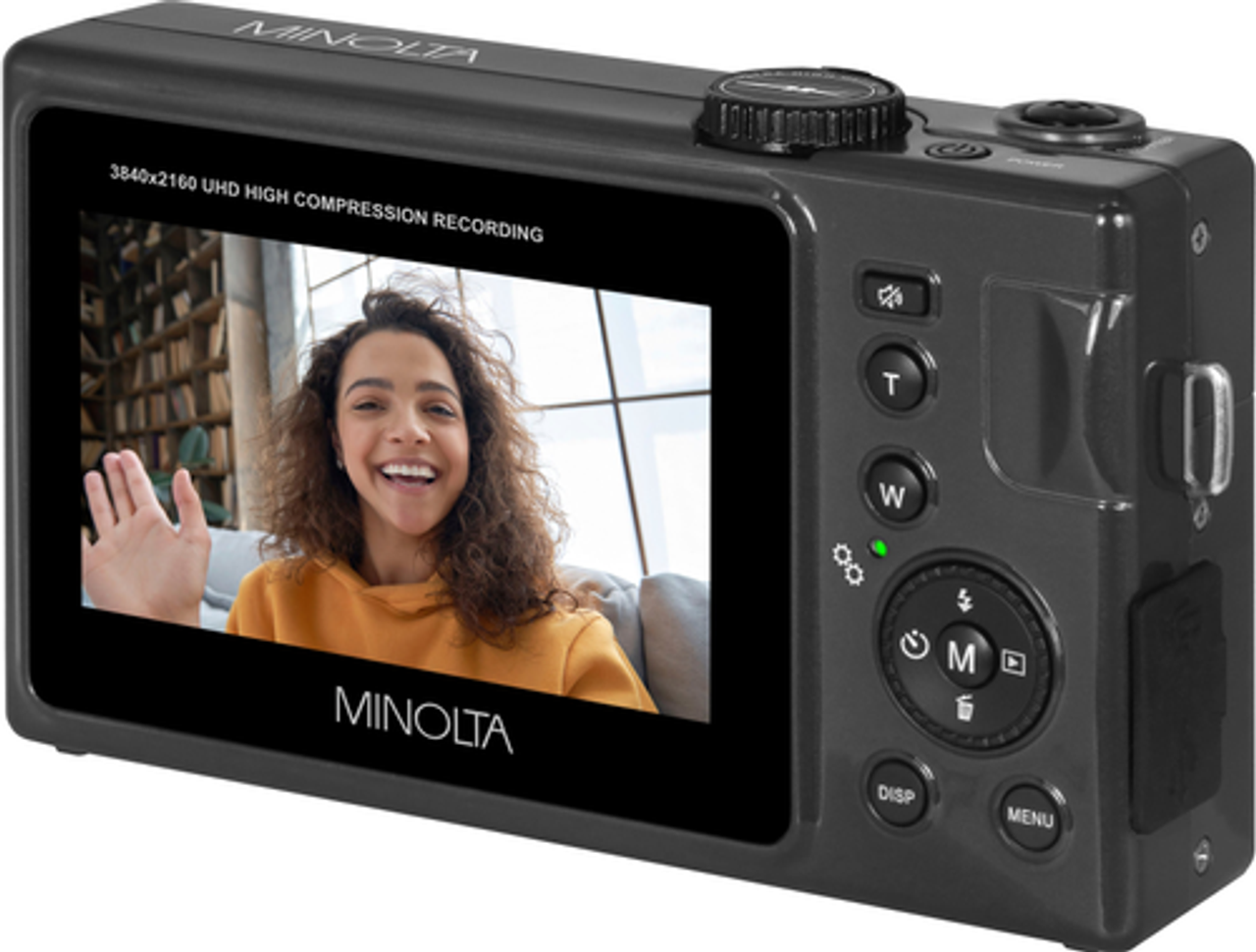 Minolta - MND25 48.0 Megapixel 4K Video Digital Camera - Black