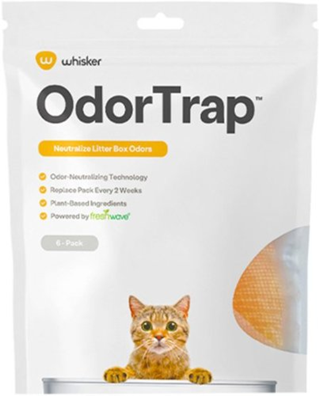 Whisker - OdorTrap Packs - 6 Pack