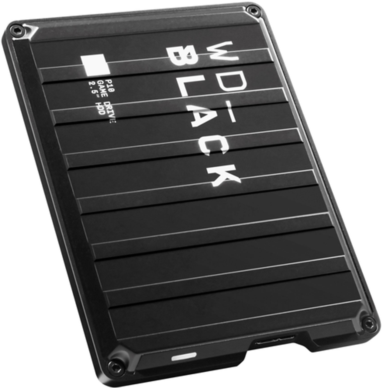WD - BLACK P10 2TB External USB 3.2 Gen 1 Portable Hard Drive - Black