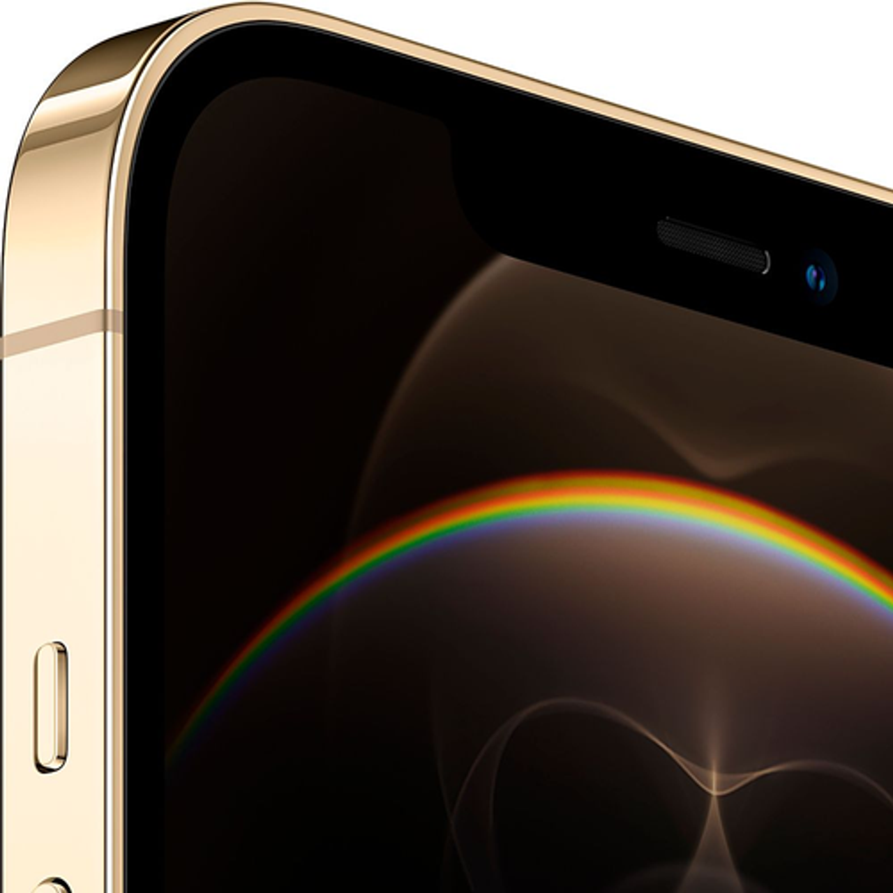 Apple - Geek Squad Certified Refurbished iPhone 12 Pro Max 5G 256GB - Gold (Verizon)