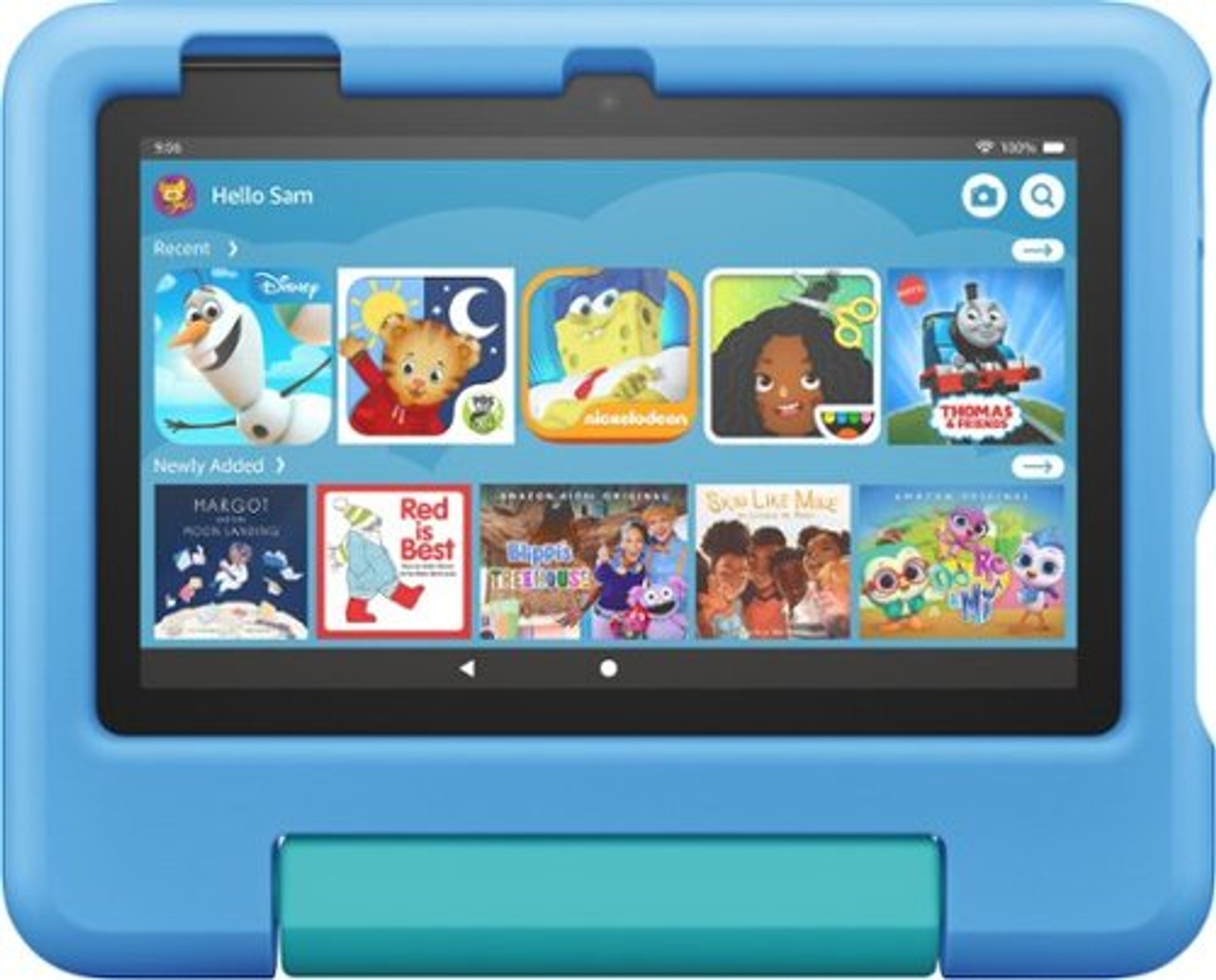 Fire 7 Kids ages 3-7 7" tablet (with 6 month subscription of Amazon Kids+) - Blue