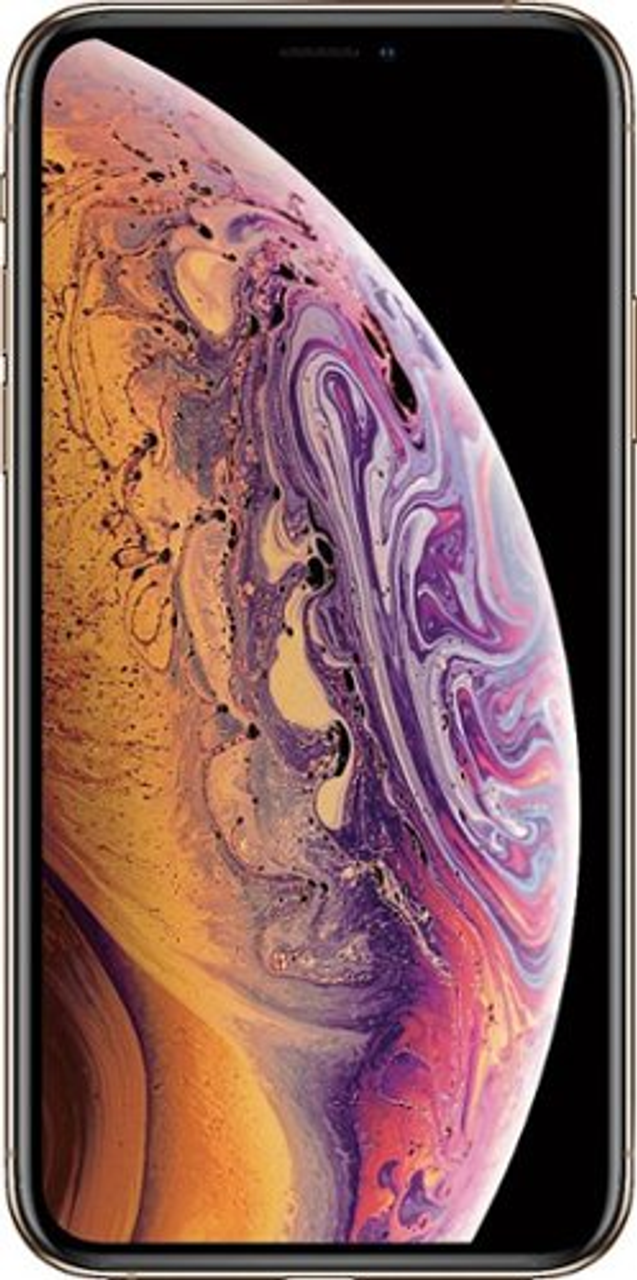 Apple - Geek Squad Certified Refurbished iPhone XS 64GB - Gold (Verizon)