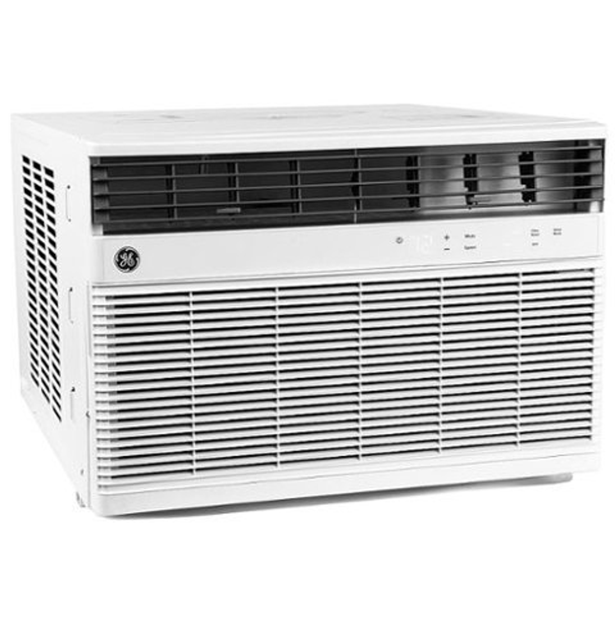 GE - 550 Sq. Ft. 12200 BTU Smart Window Air Conditioner and 10800 BTU Heater - White