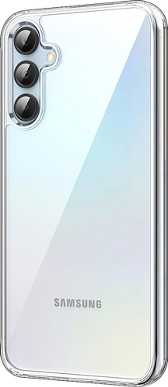 SaharaCase - Hybrid-Flex Hard Shell Series Case for Samsung Galaxy A15 5G - Clear