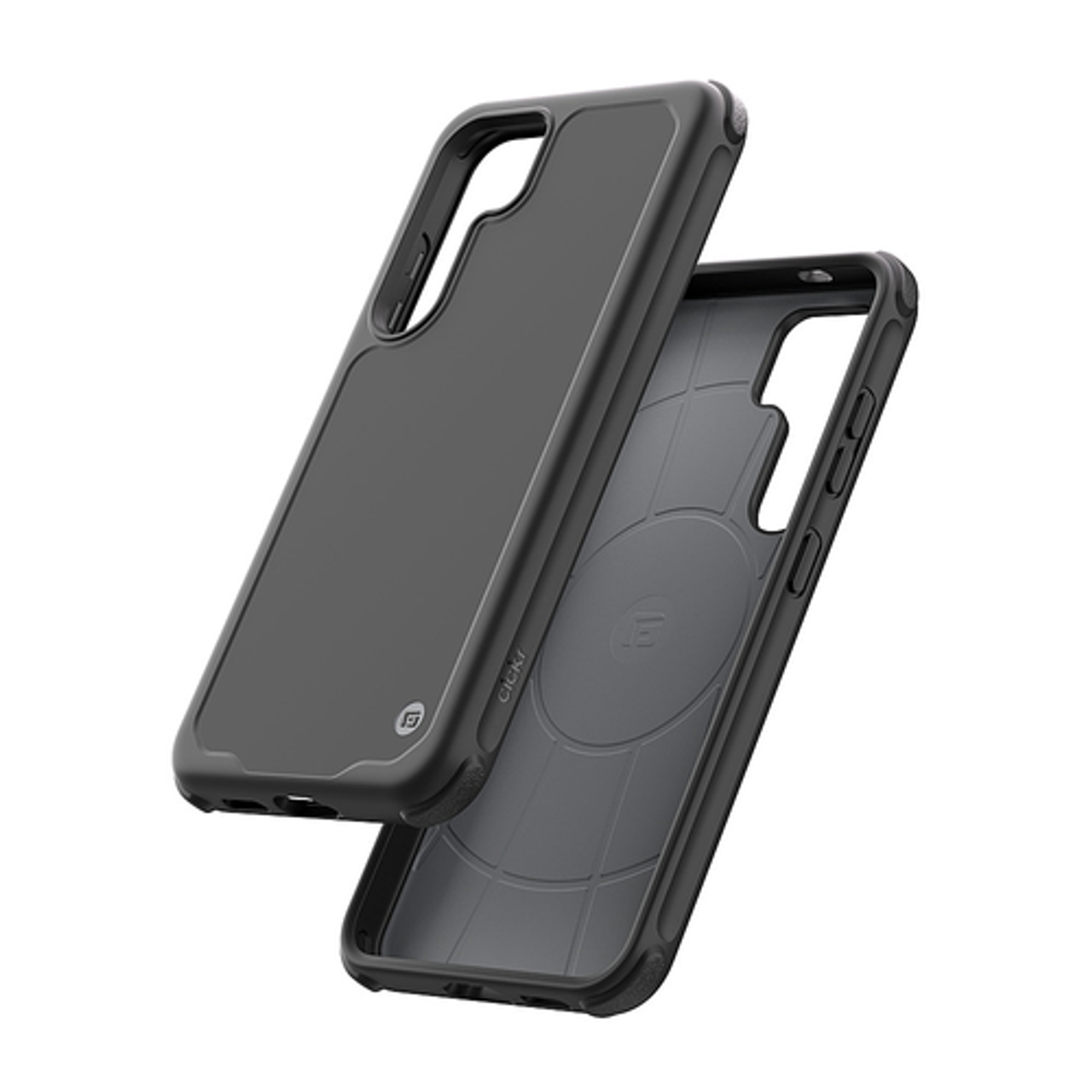 CLCKR - Carbon Case for Samsung Galaxy S24 - Black