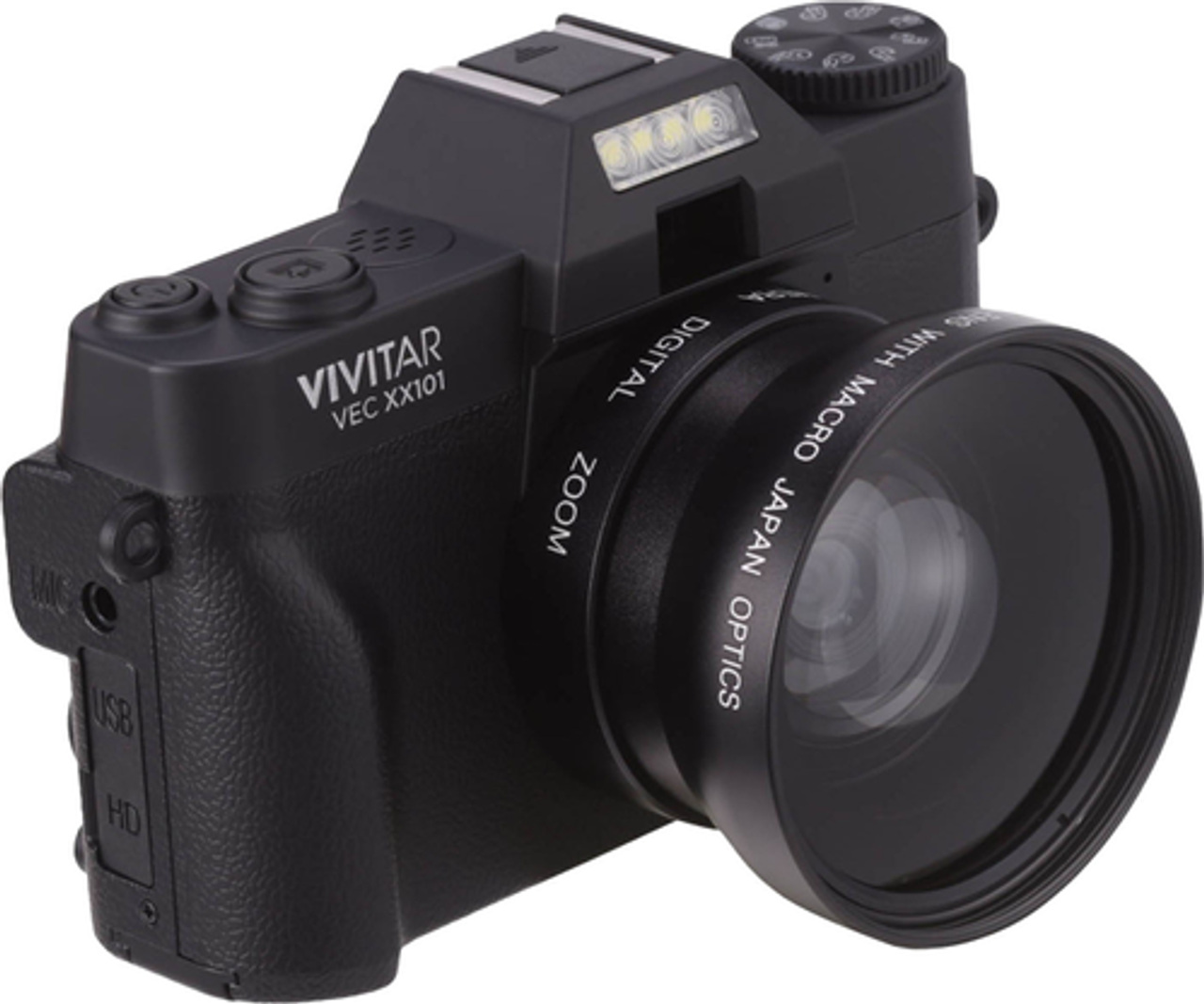 Vivitar 4K Point and Shoot Digital Camera - Black