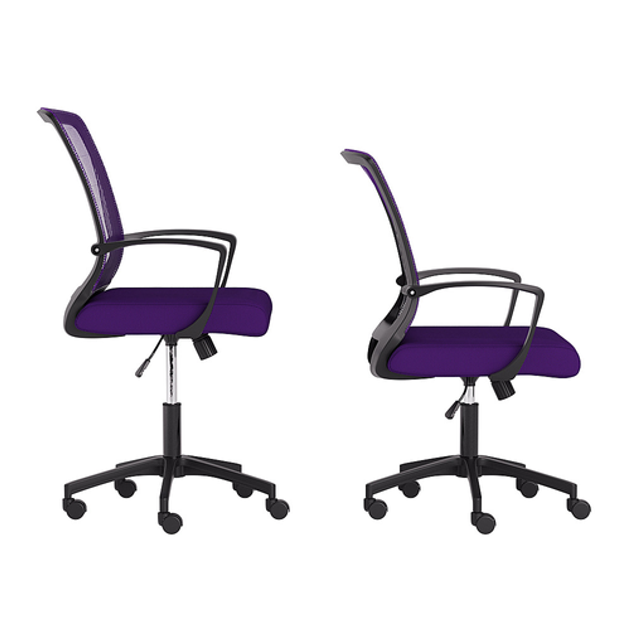 CorLiving WHR-318-O Cooper Mesh Office Chair - Purple