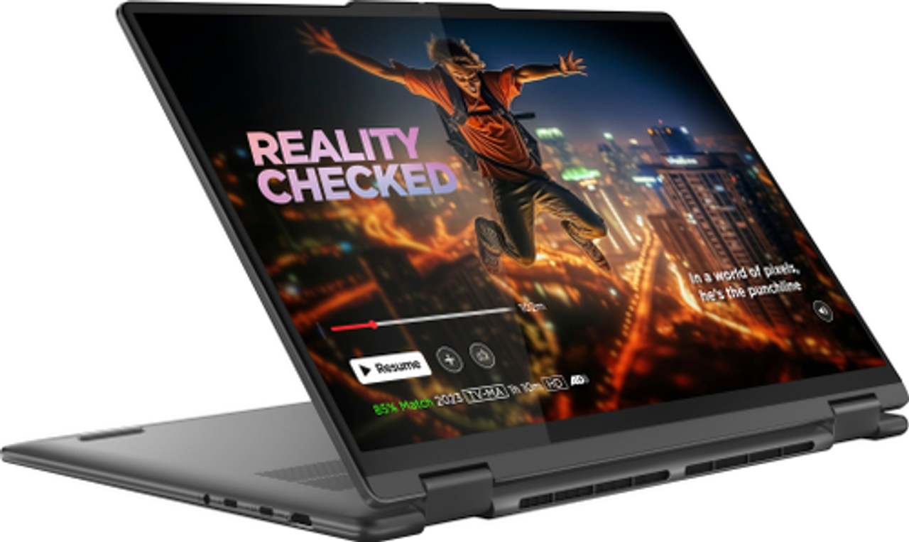 Lenovo - Yoga 7i 2-in-1 16" 2K Touchscreen Laptop - Intel Core Ultra 7 155U with 16GB Memory - 1TB SSD - Storm Grey