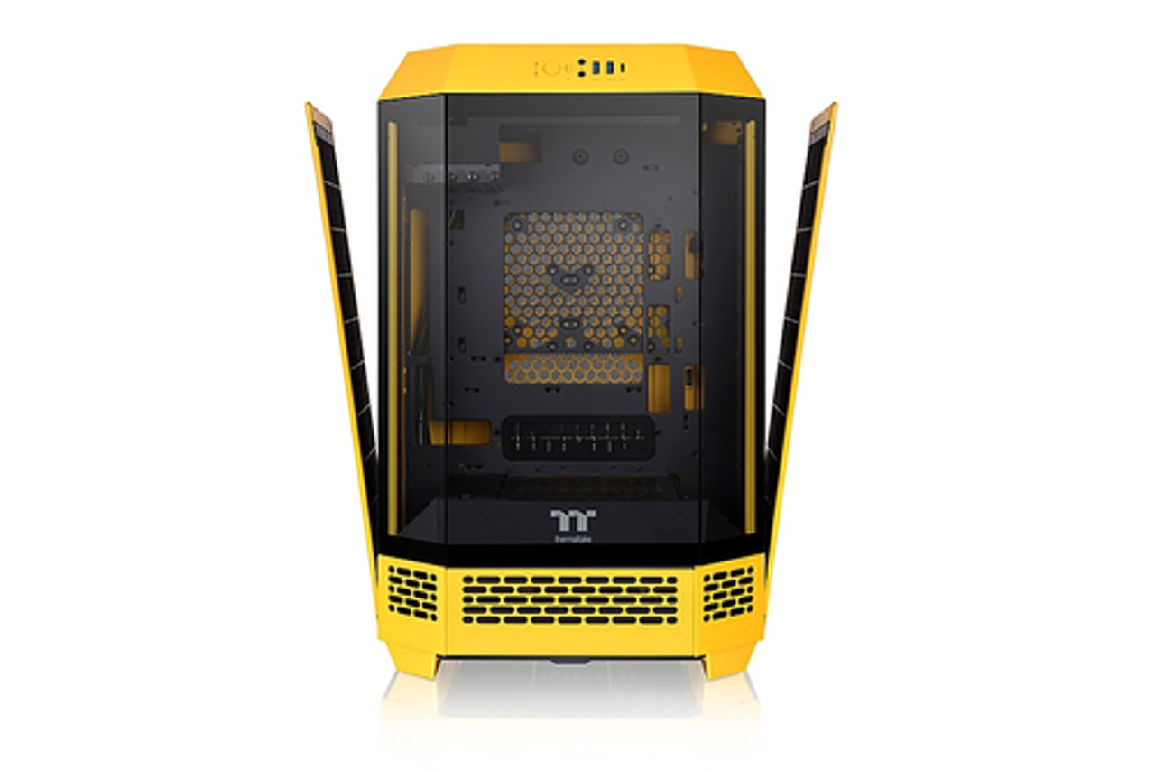 Thermaltake - The Tower 300 Micro ATX Case - Bumblebee Yellow