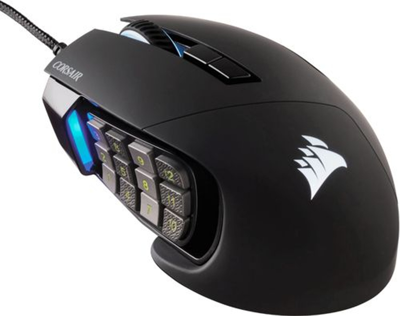 CORSAIR - Scimitar RGB Elite Wired Optical Gaming Mouse - Black