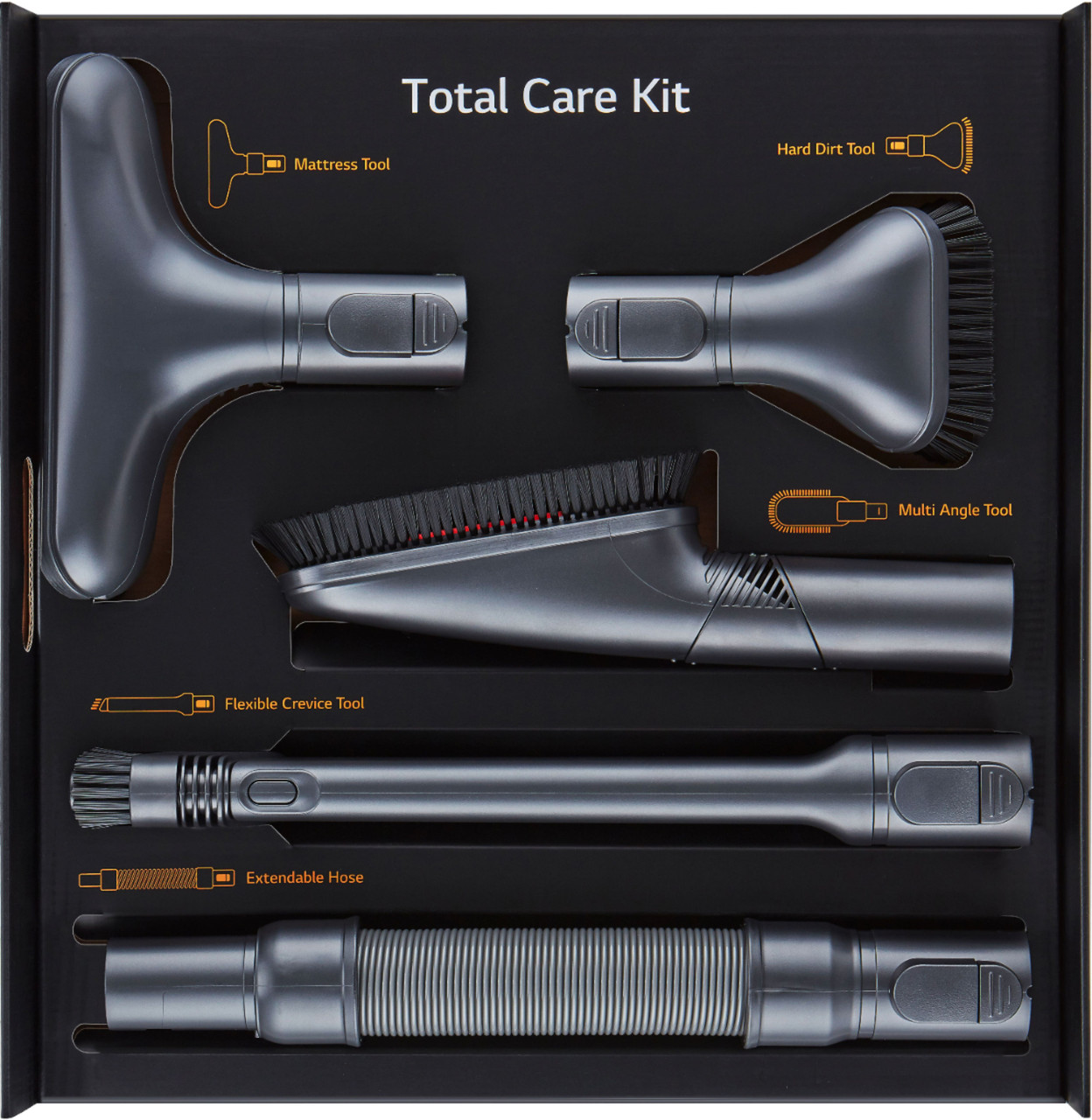 LG - A9 Total Care Kit - Black