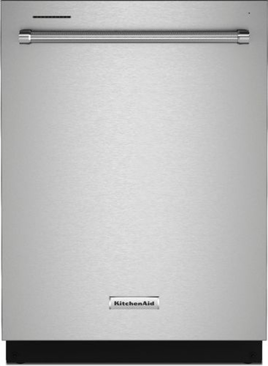 KitchenAid - Top Control Built-In Dishwasher with Stainless Steel Tub, FreeFlex™ 3rd Rack, 44dBA - Stainless Steel With PrintShield Finish