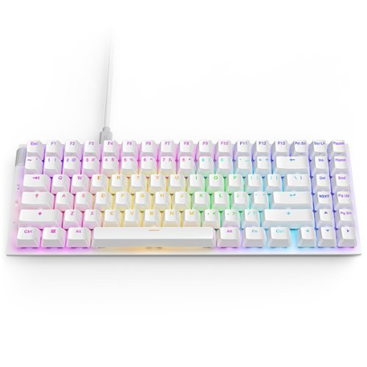 NZXT - Function 2 - Optical Gaming Keyboard - White