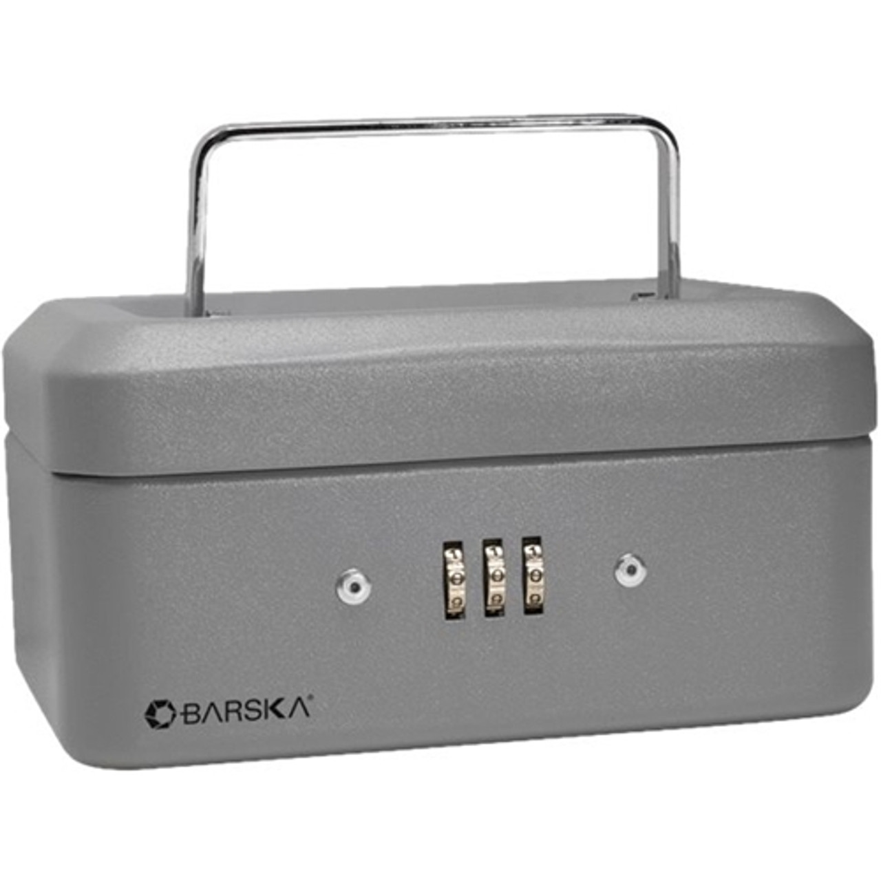 Barska - Cash Box with Combination Lock - Black