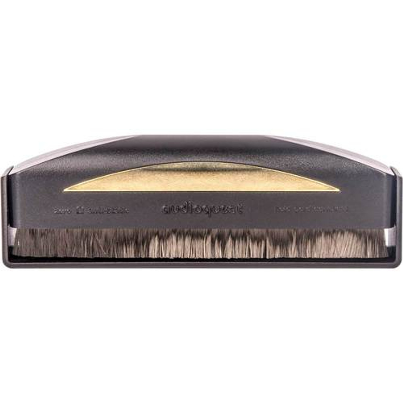 AudioQuest - Anti-Static Record Brush - Black with Gold Contacts