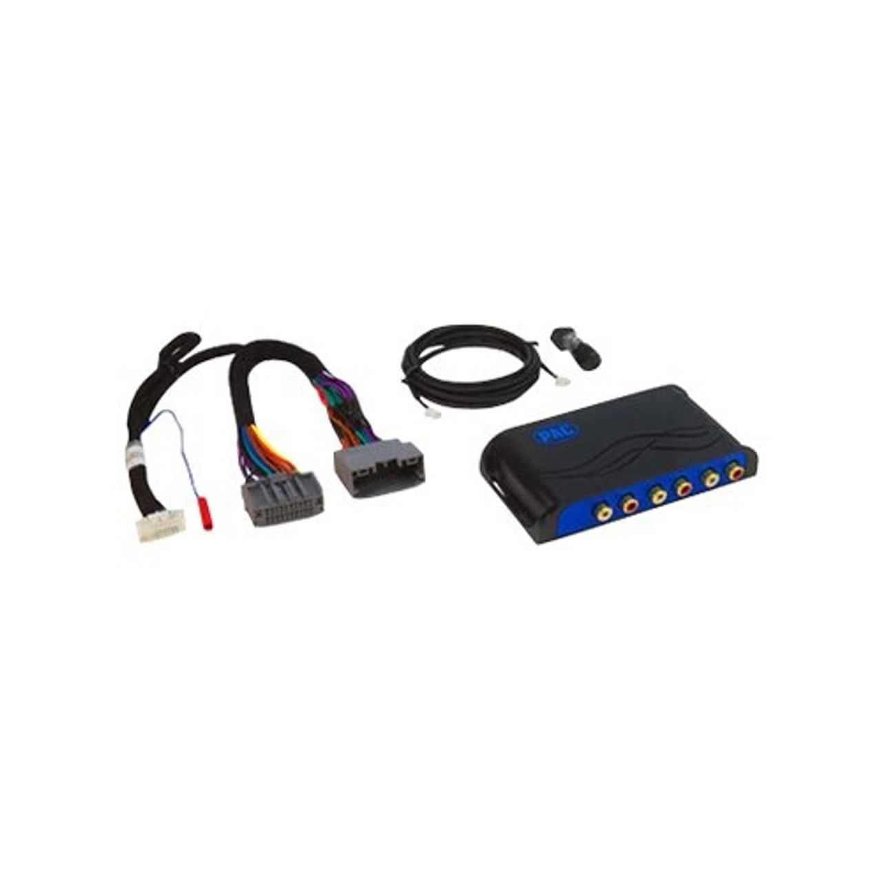 PAC - Car Audio Replacement Interface for Select Chrysler, Dodge and Jeep Vehicles - Blue/black