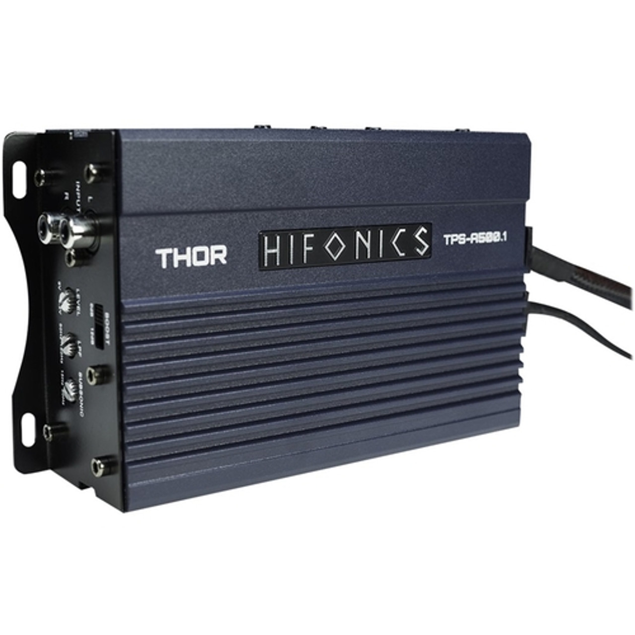 Hifonics - Thor 500W Class D Digital Mono Amplifier with Variable Low-Pass Crossover - Black