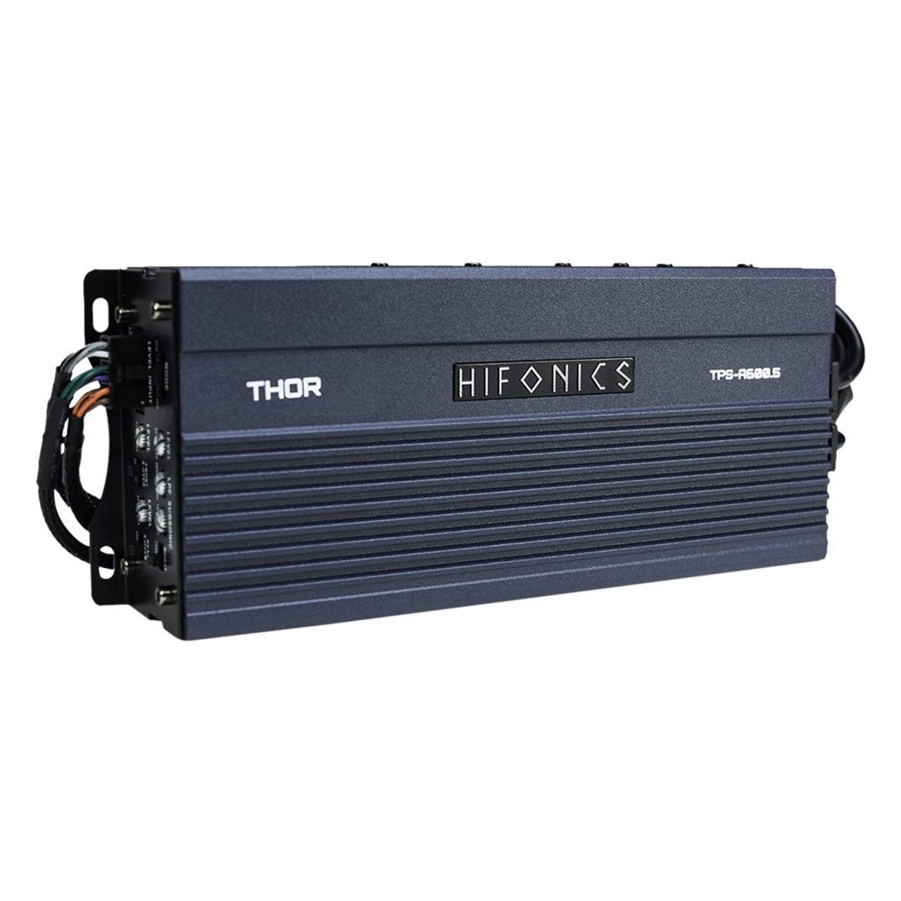 Hifonics - Thor 600W Class D Digital Multichannel MOSFET Amplifier with Variable Low-Pass Crossover - Black