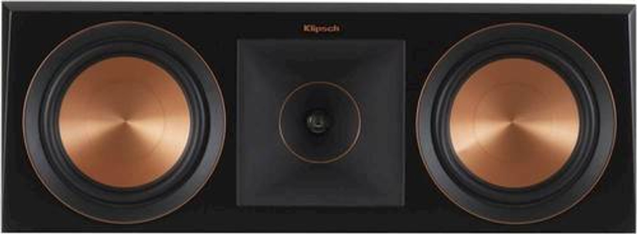 Klipsch - Reference Premiere Dual 6-1/2" 500-Watt Passive 2-Way Center-Channel Speaker - Ebony