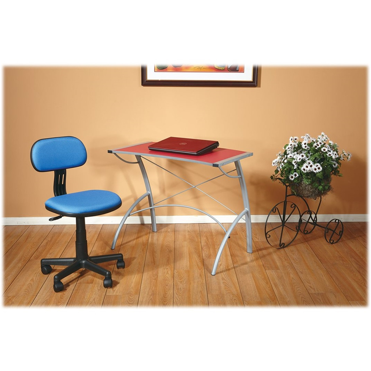 OSP Designs - 499 Series Student Home Fabric Task Chair - Blue