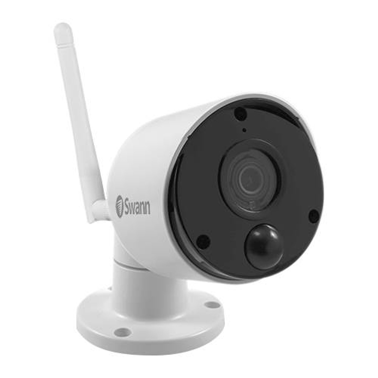 Swann - Indoor/Outdoor 1080p Wi-Fi Wireless Surveillance Camera - White