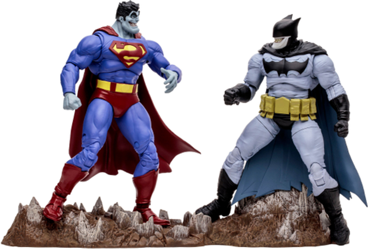 McFarlane Toys - DC Multiverse - 7" Bizarro & Batzarro 2pk - Multi