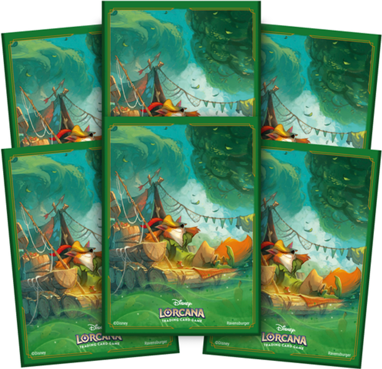 Lorcana - Disney Lorcana: Into the Inklands - Card Sleeve (Robin Hood)