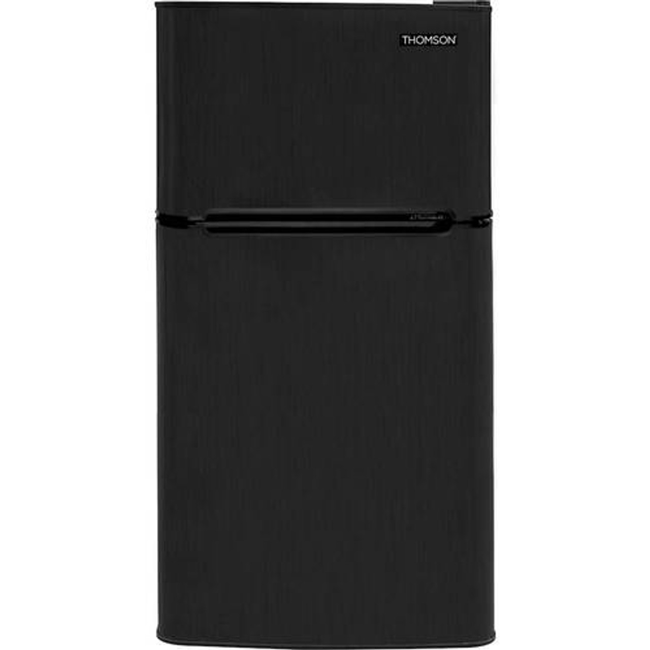 Thomson - 4.5 Cu. Ft. Mini Fridge - Black stainless steel