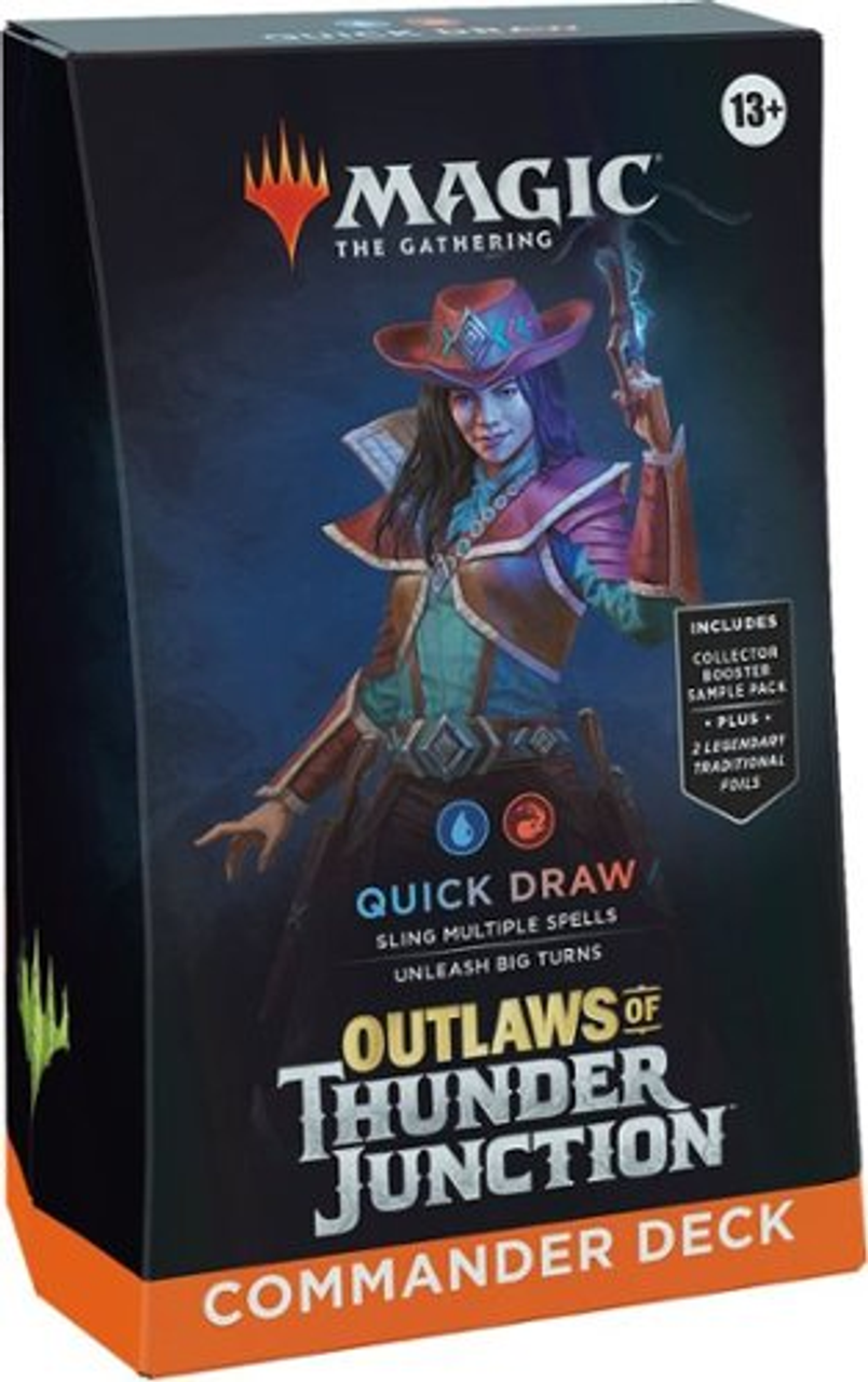 Wizards of The Coast - Magic: The Gathering Outlaws of Thunder Junction Commander Deck - Quick Draw