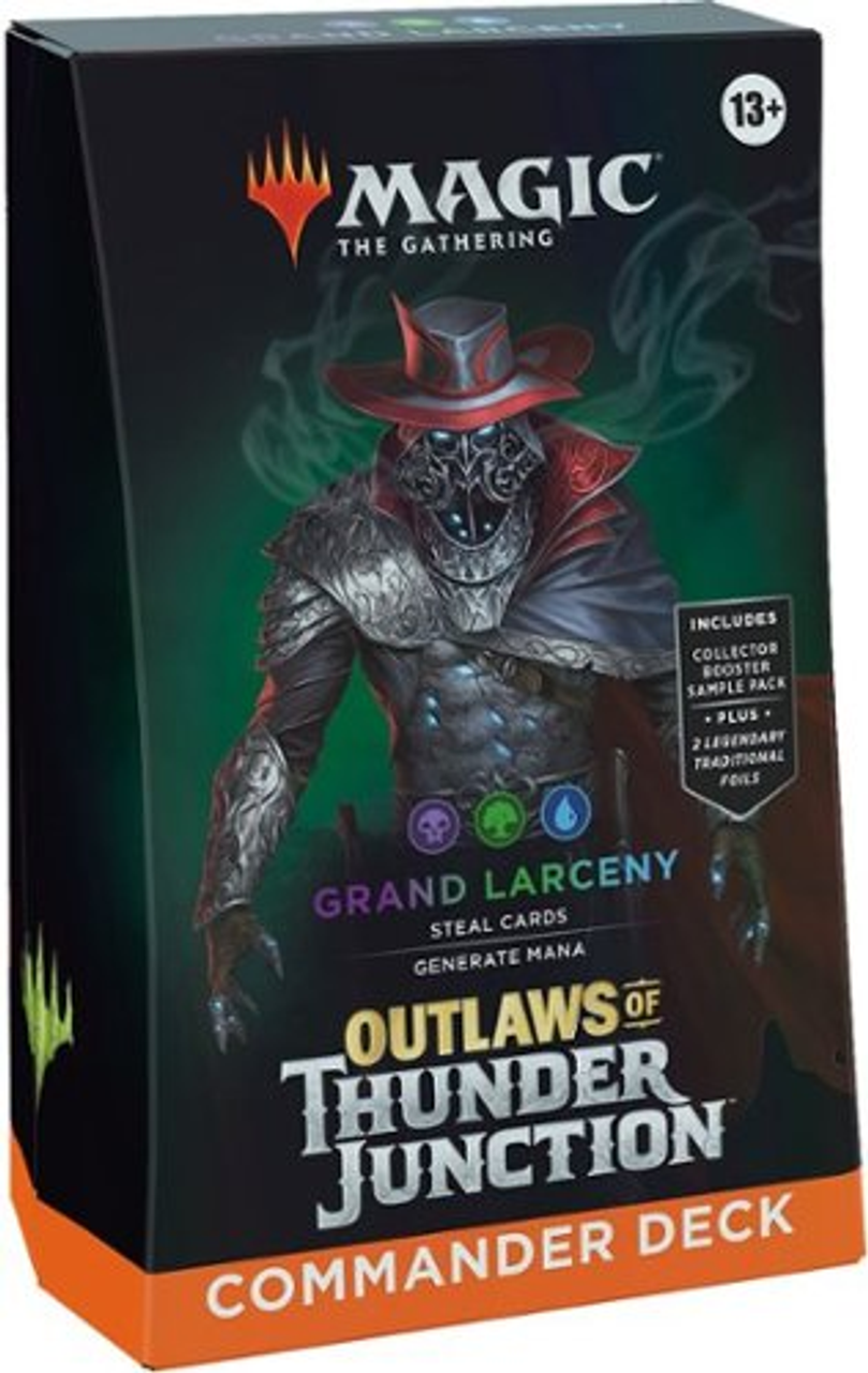 Wizards of The Coast - Magic: The Gathering Outlaws of Thunder Junction Commander Deck - Grand Larceny