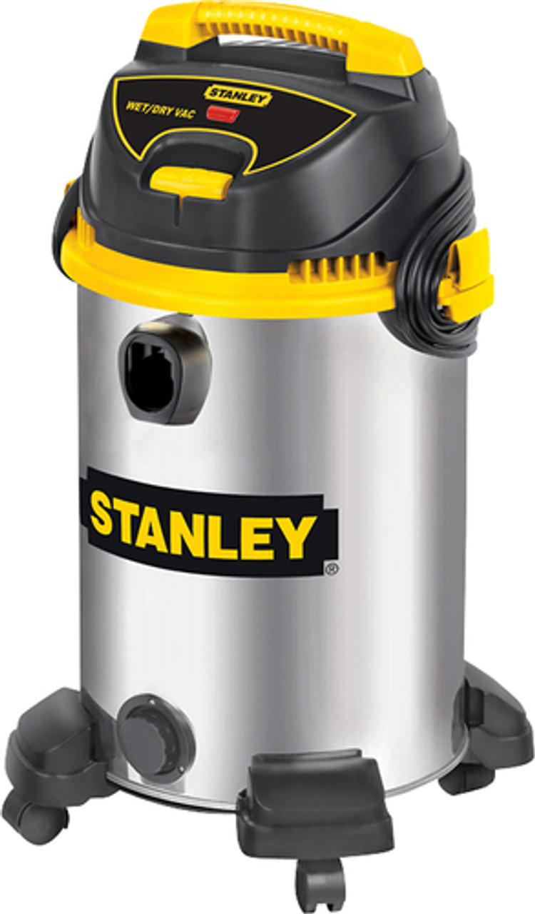 Stanley - 8 Gal. Wet/Dry Vacuum - Stainless