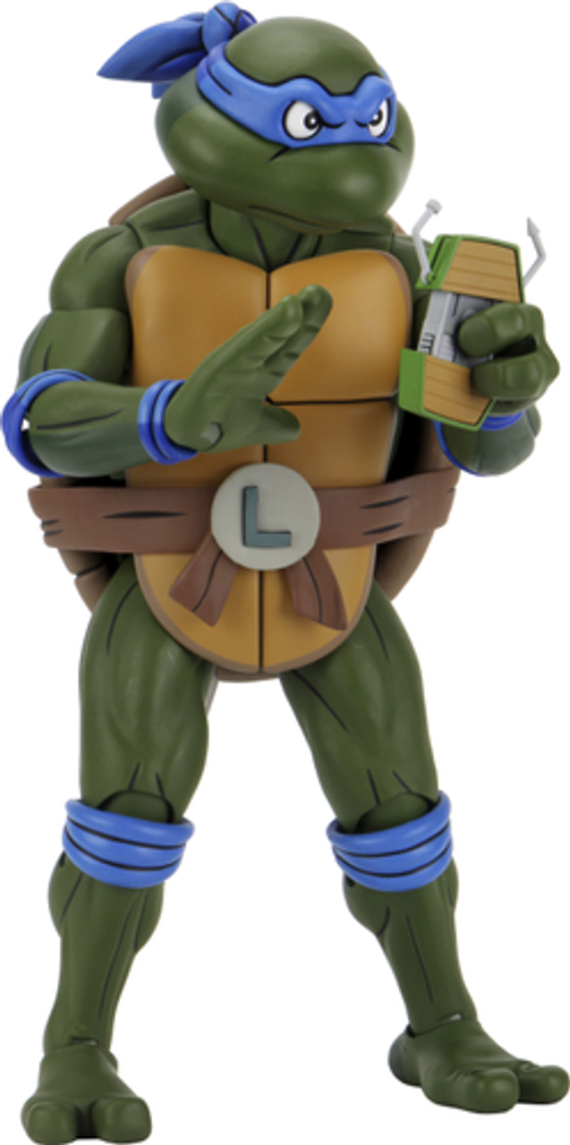 NECA - Teenage Mutant Ninja Turtles (Cartoon) ¼ Scale Action Figure - Giant Size Leonardo